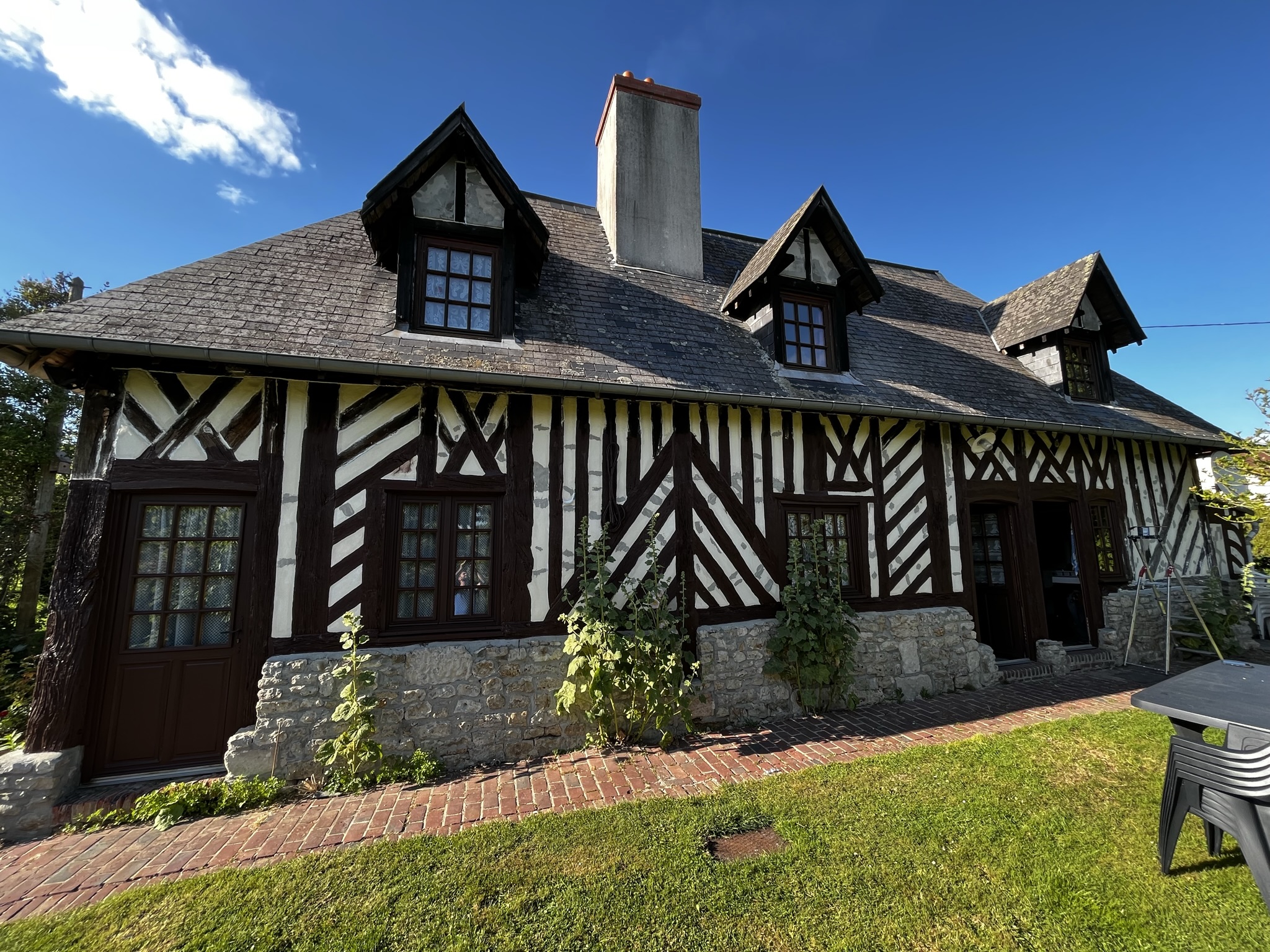 Avant —Rénovation maison colombage