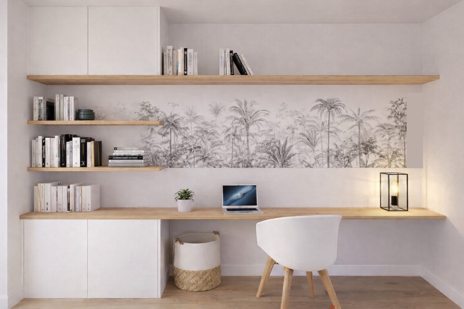 Impression murale bureau
